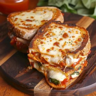 Chicken Parmesan Grilled Cheese image